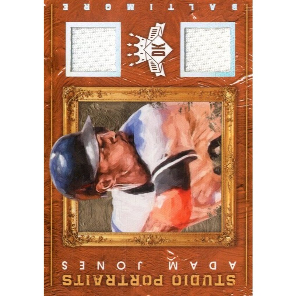 2016 Diamond Kings Studio Portraits Materials Silver #SPAJ Adam Jones