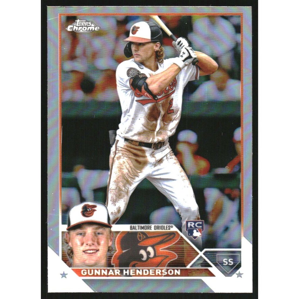2023 Topps Chrome Refractors #2 Gunnar Henderson