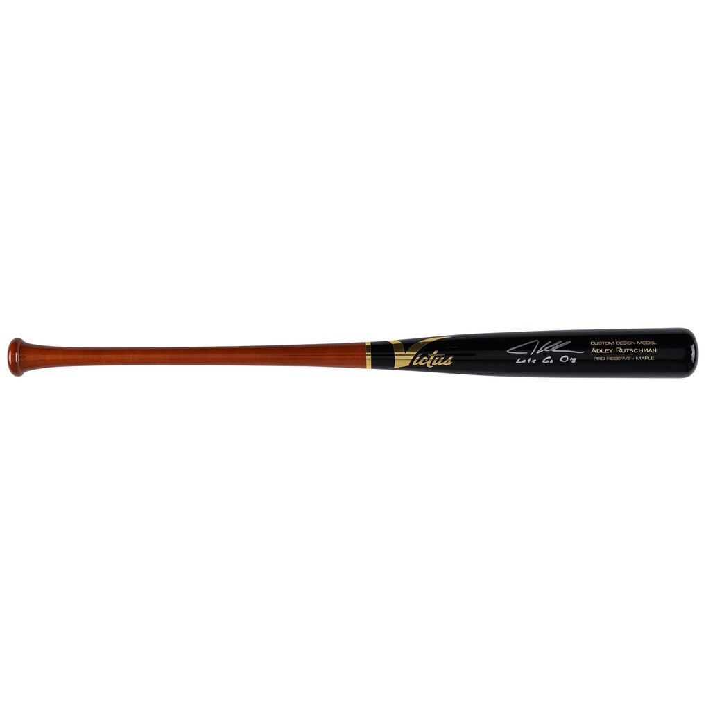 Adley Rutschman Baltimore Orioles Autographed Fanatics Authentic Victus Game Model Bat