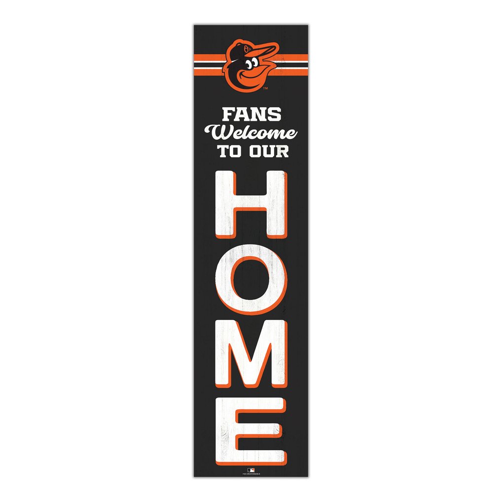 Baltimore Orioles 48" Welcome to Our Home Leaner