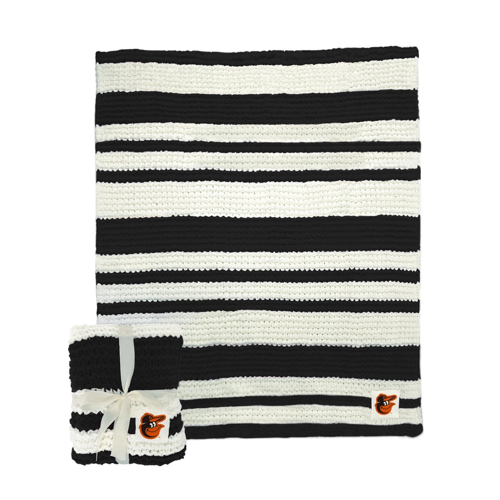 Baltimore Orioles 50" x 60" Cable-Knit Throw Blanket
