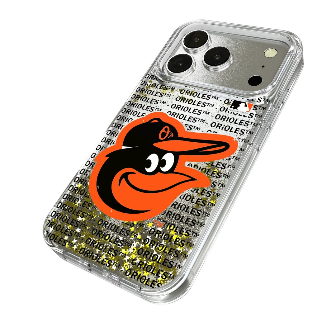 Baltimore Orioles iPhone Text Backdrop Design Case
