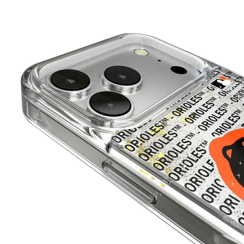 Baltimore Orioles iPhone Text Backdrop Design Case