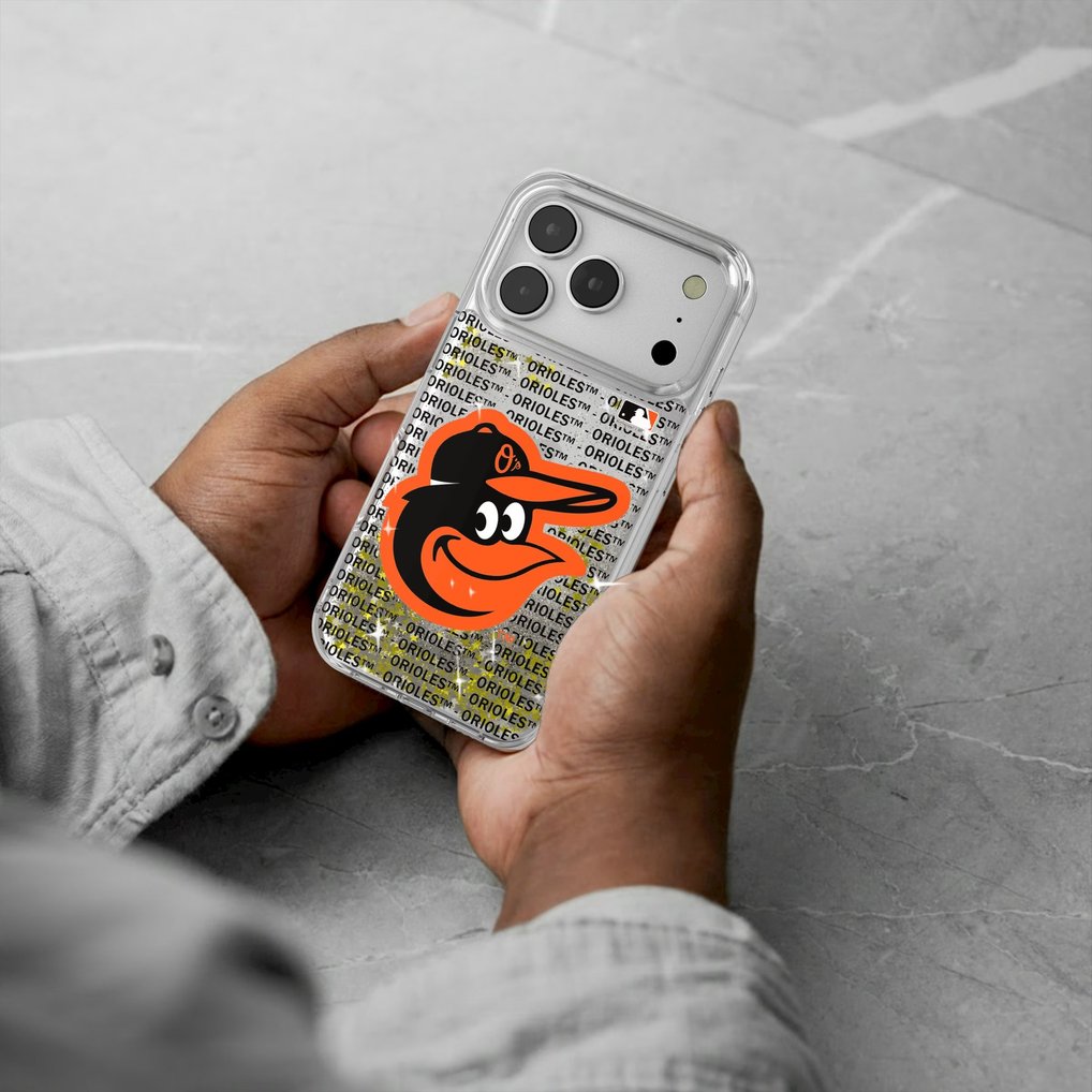Baltimore Orioles iPhone Text Backdrop Design Case