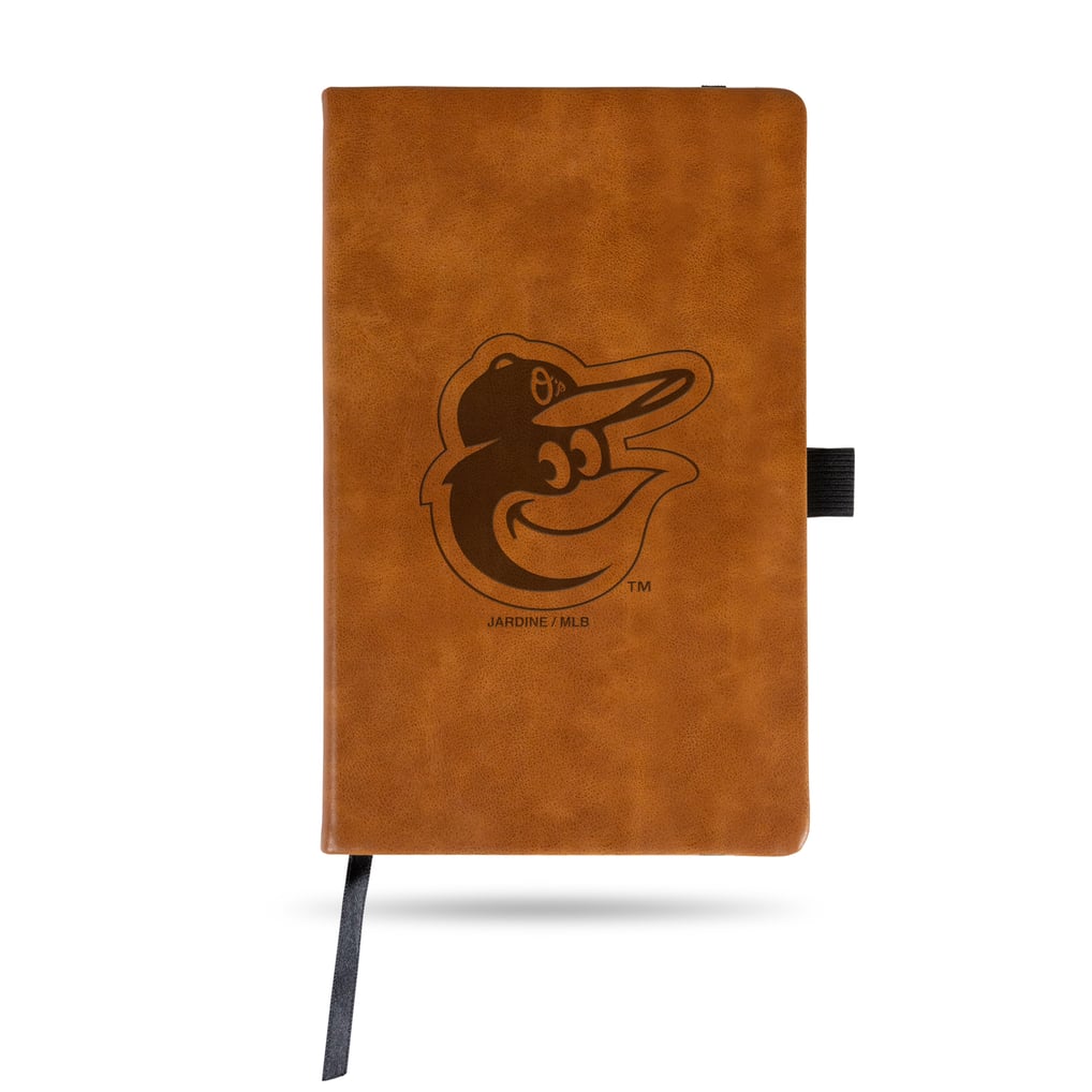 Baltimore Orioles Ultra Suede Journal - Brown