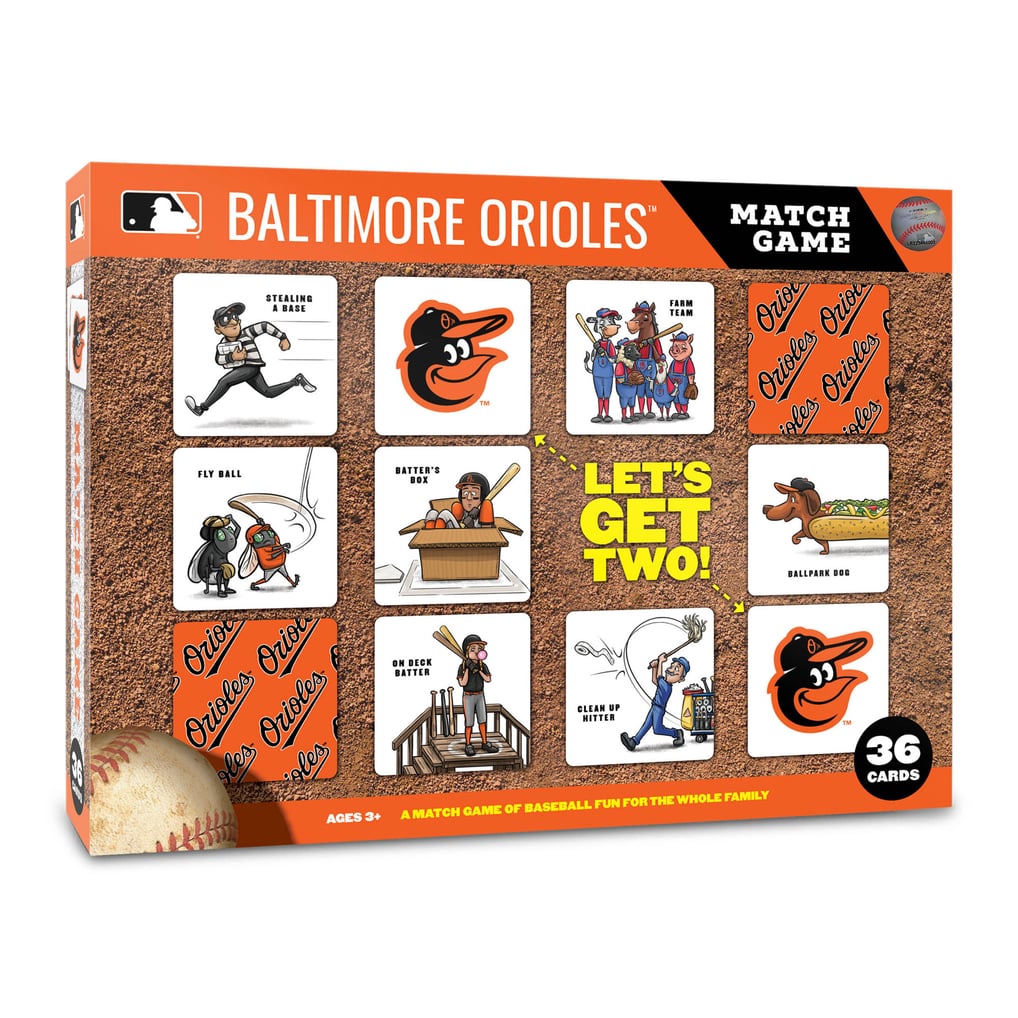 Baltimore Orioles IDNA Licensed Memory Match Game