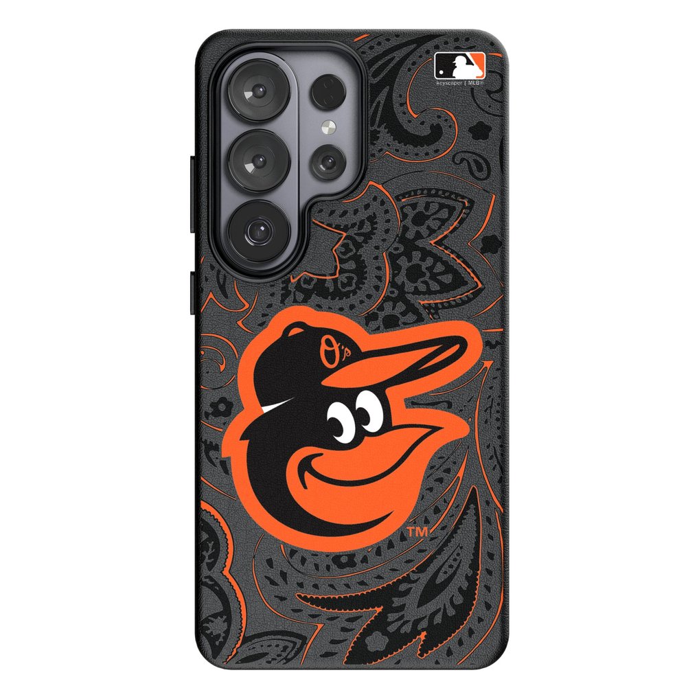 Baltimore Orioles Keyscaper Paisley Galaxy Magnetic Bump Case
