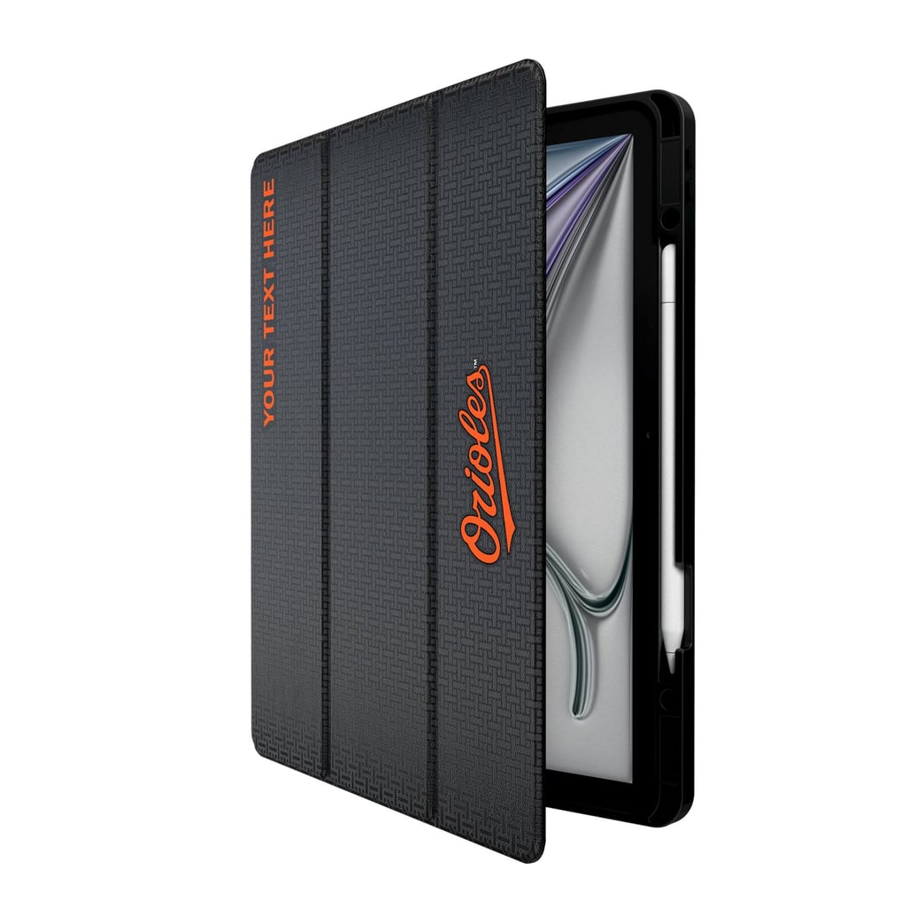 Baltimore Orioles Keyscaper Personalized Linen iPad Tablet Case