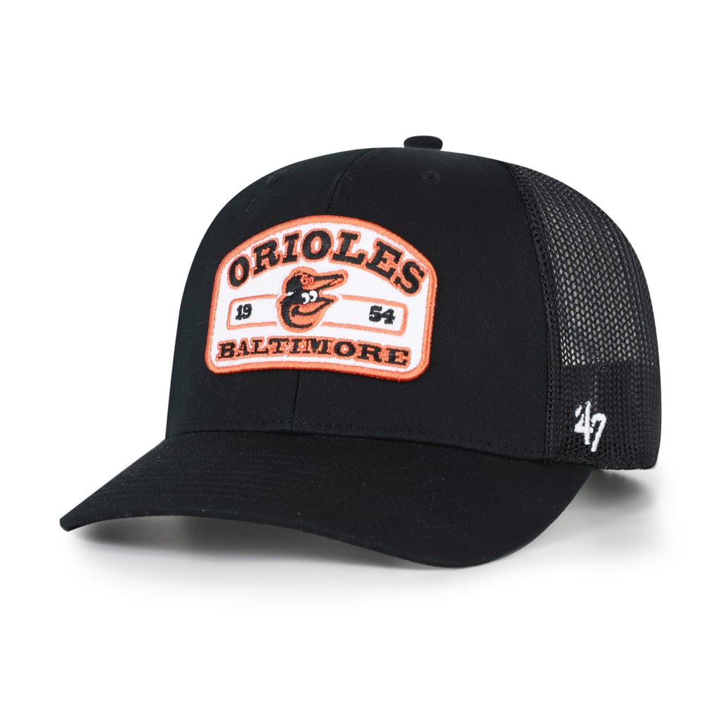  Baltimore Orioles '47 Roadway Trucker Adjustable Hat - Black