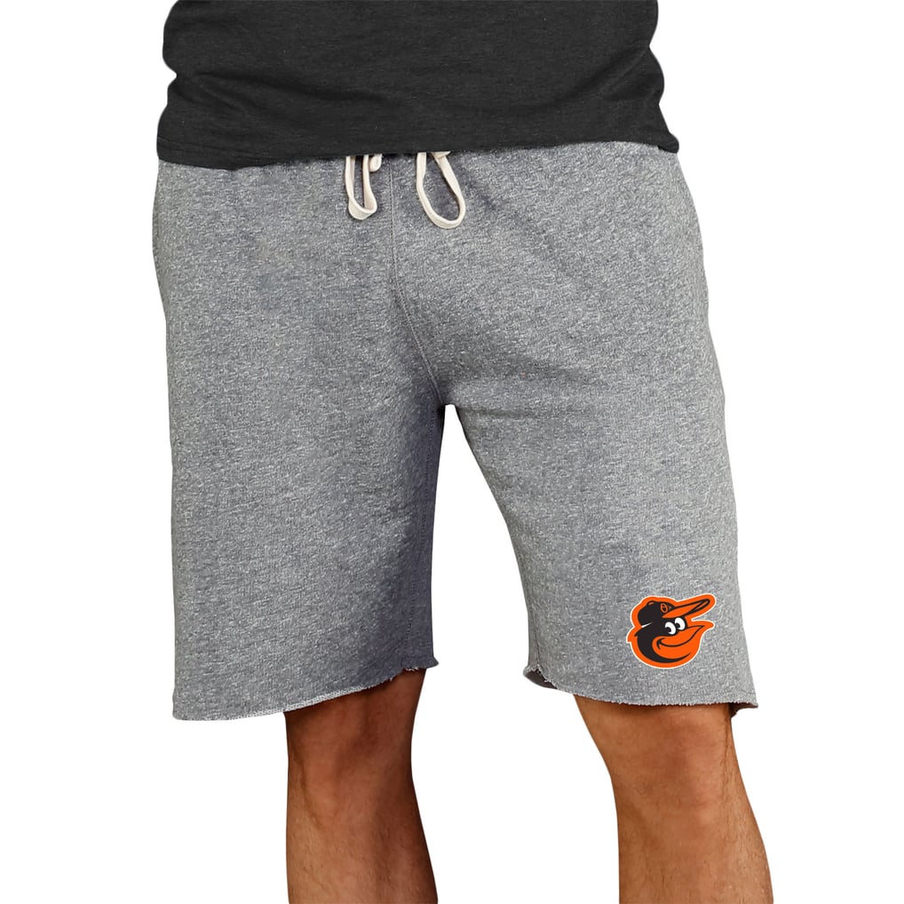 Baltimore Orioles Concepts Sport Mainstream Terry Shorts - Gray