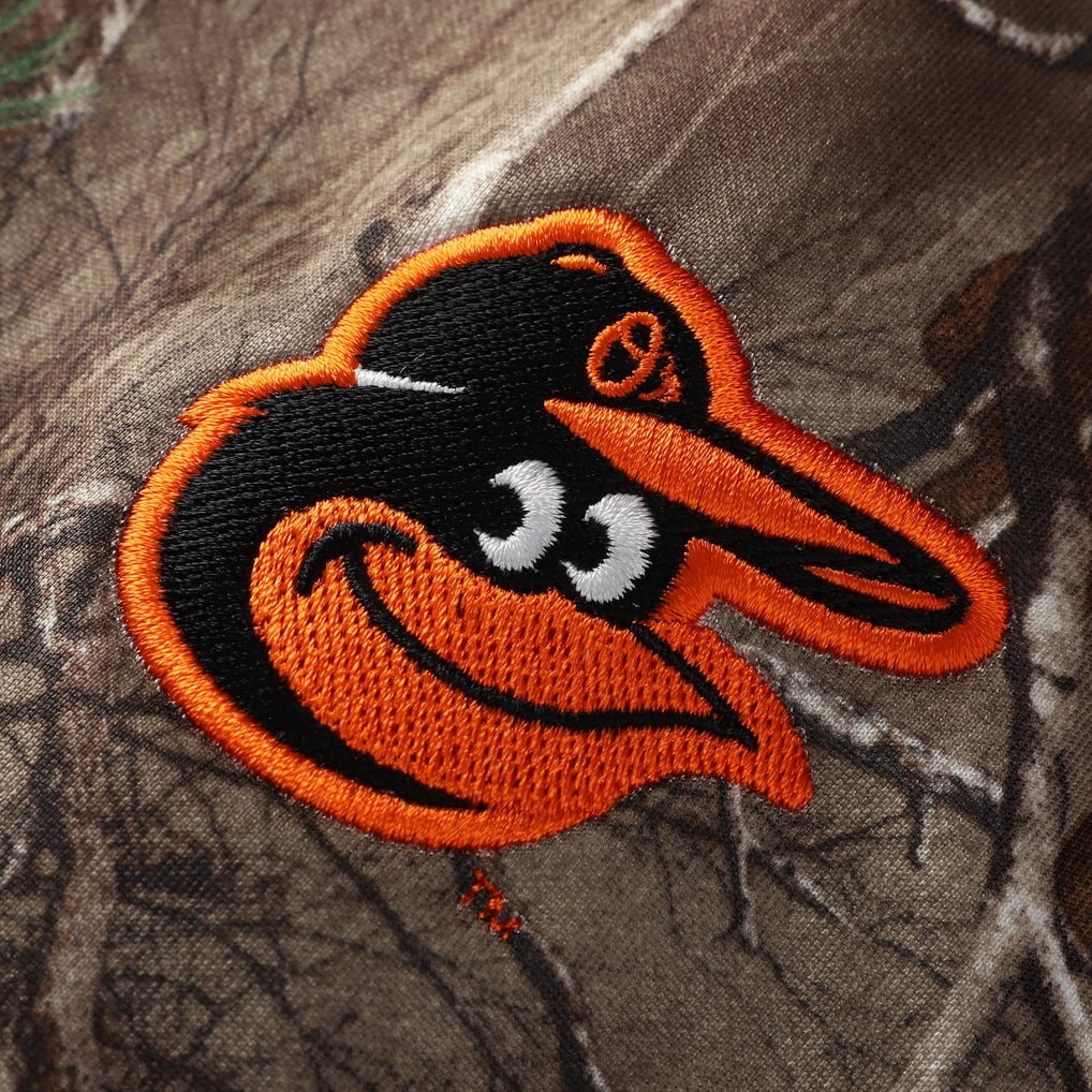Baltimore Orioles Dunbrooke Champion Realtree Pullover Hoodie - Camo