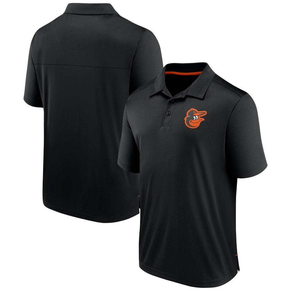 Baltimore Orioles Fanatics Fitted Polo - Black