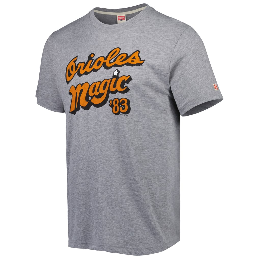 Baltimore Orioles Homage Hyper Local Tri-Blend T-Shirt - Gray