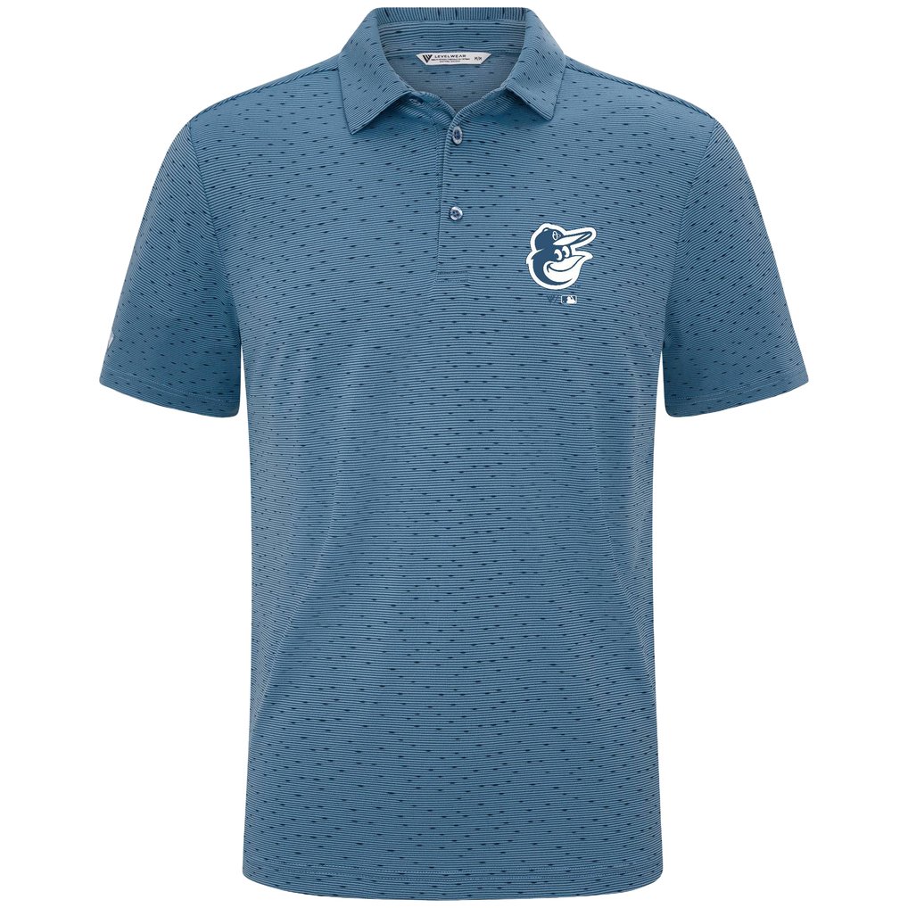 Baltimore Orioles Levelwear Trail Polo - Blue