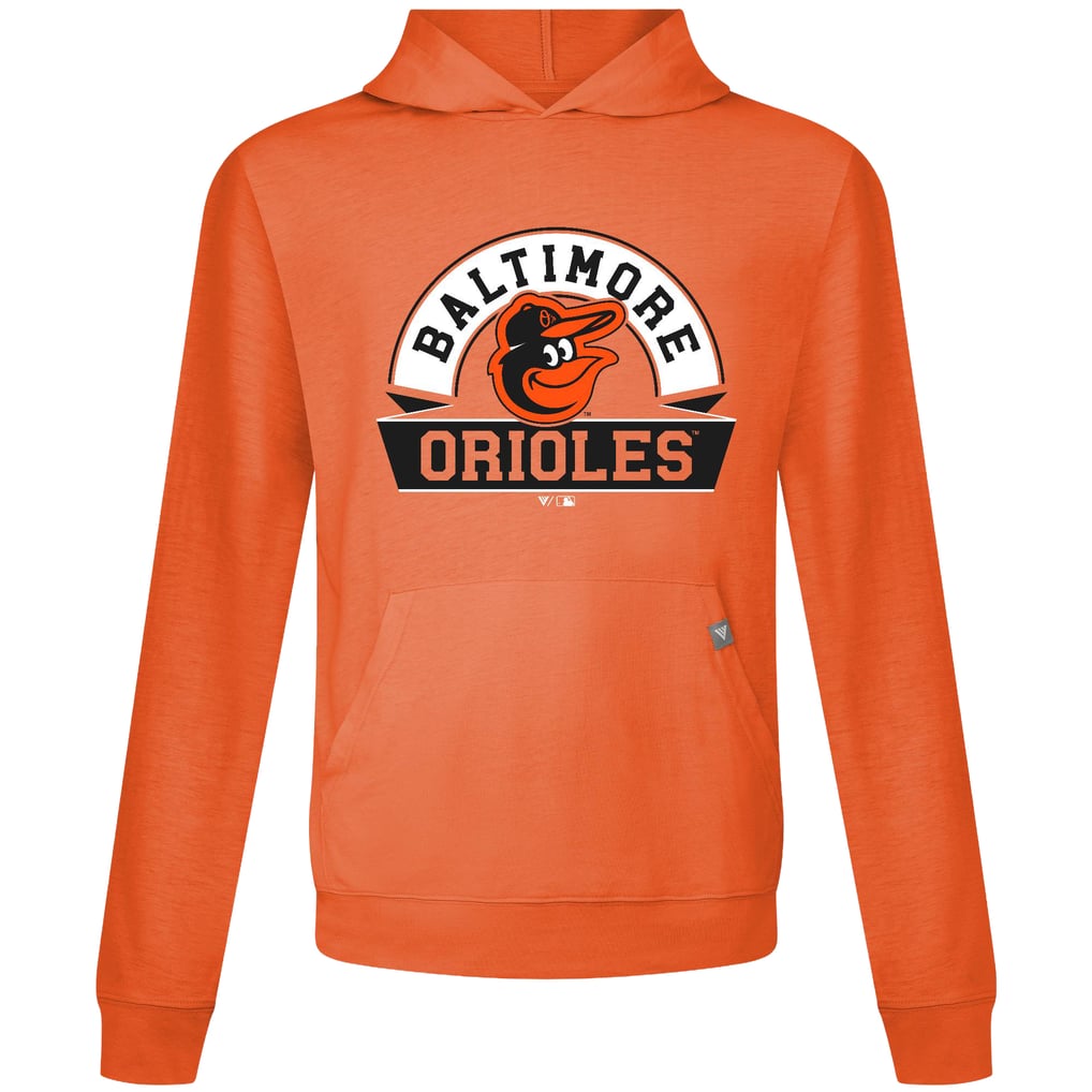 Baltimore Orioles Levelwear Relay Banner Arch Pullover Hoodie - Orange