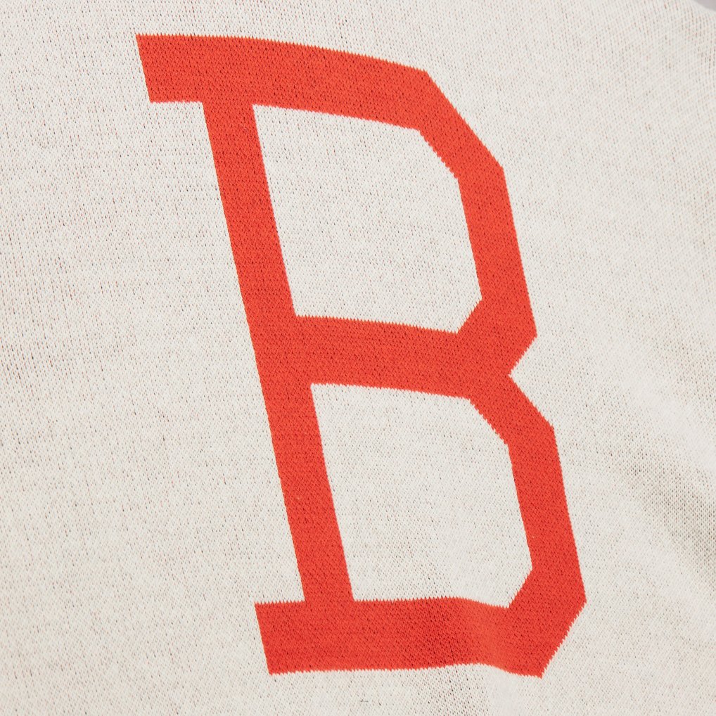 Baltimore Orioles Mitchell & Ness Retro Pullover Sweater - Cream