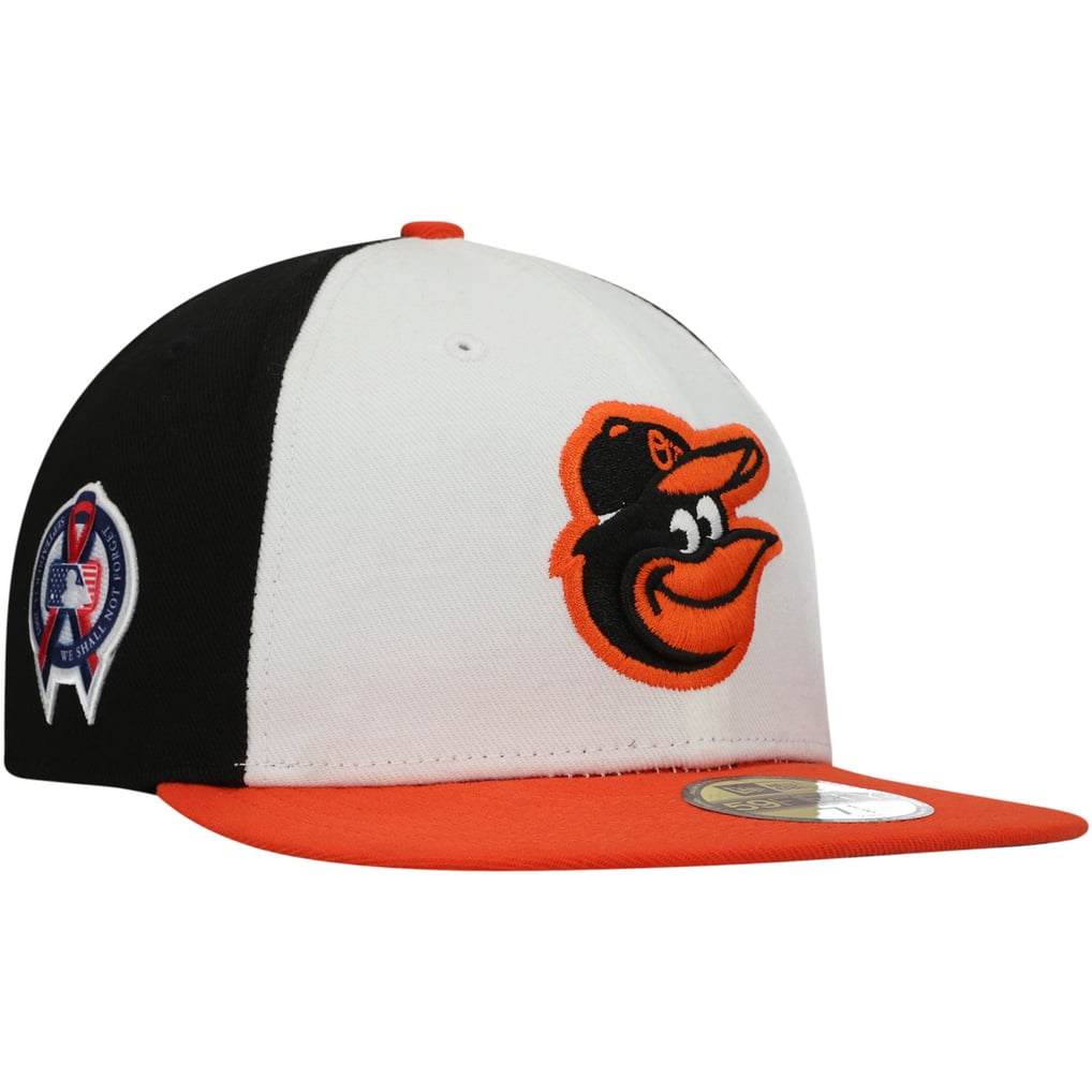 Baltimore Orioles New Era 9/11 Memorial Side Patch 59FIFTY Fitted Hat - Black