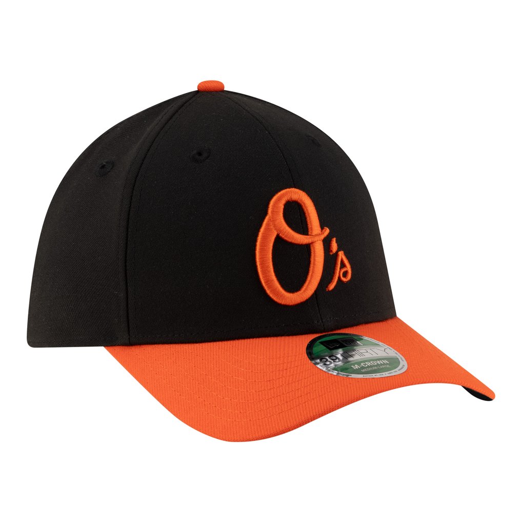  Baltimore Orioles New Era Alternate Player Replica 39THIRTY M-Crown Flex Hat - Black