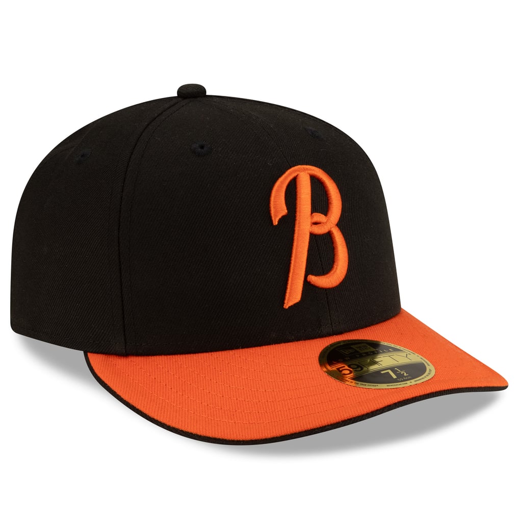  Baltimore Orioles New Era Authentic Collection Low Profile 59FIFTY Fitted Hat - Black/Orange