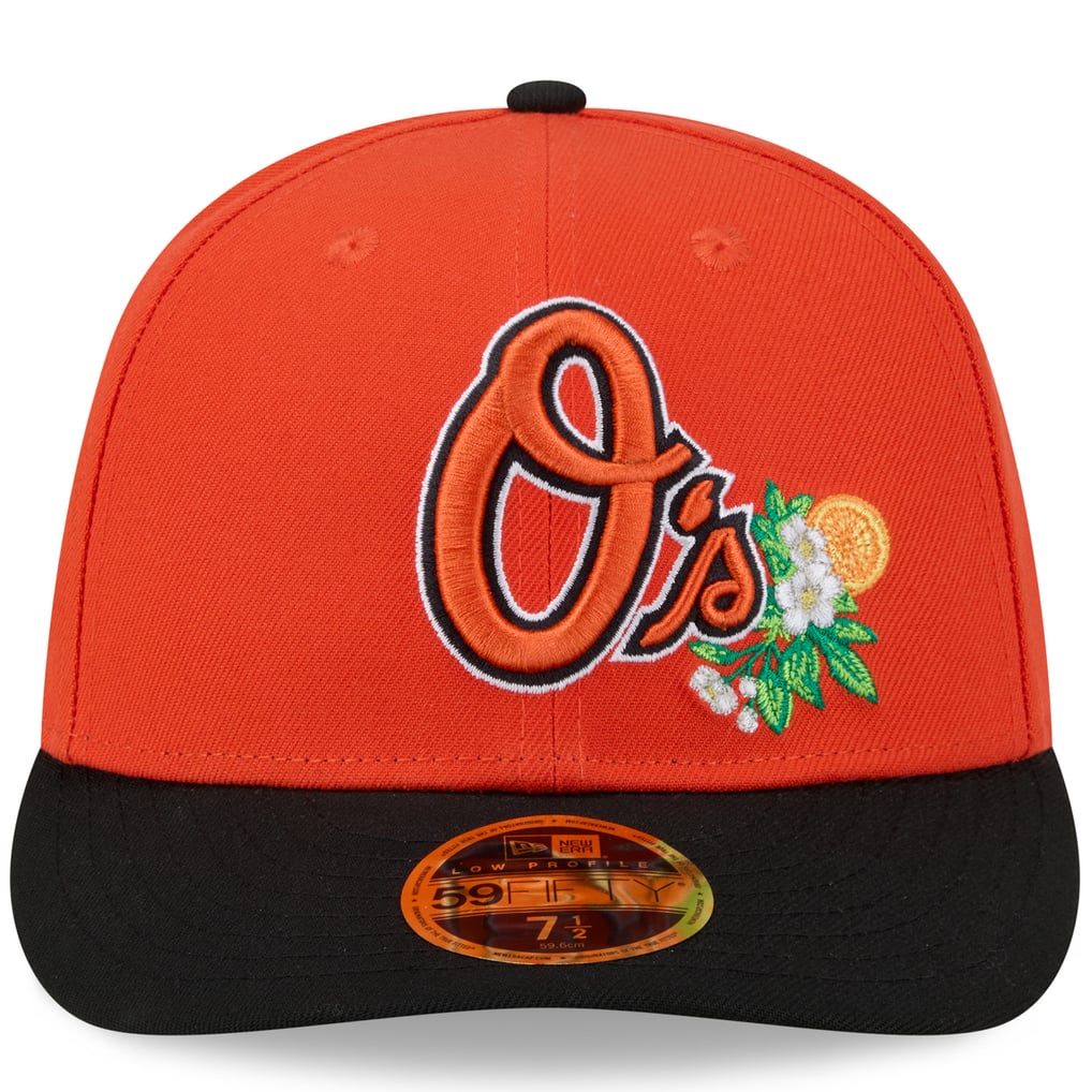  Baltimore Orioles New Era 2026 Spring Training Low Profile 59FIFTY Fitted Hat - Orange/Black