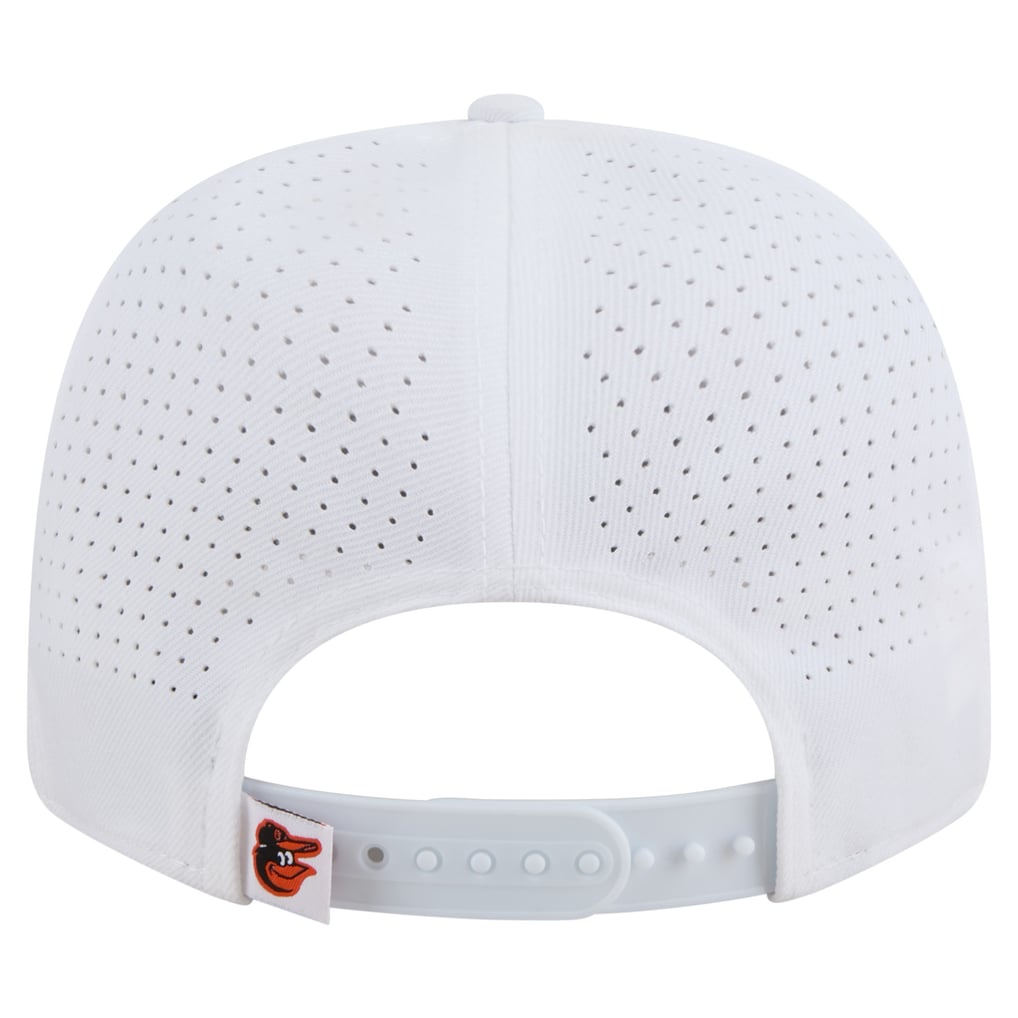 Baltimore Orioles New Era COOLERA 9SEVENTY Adjustable Hat - White