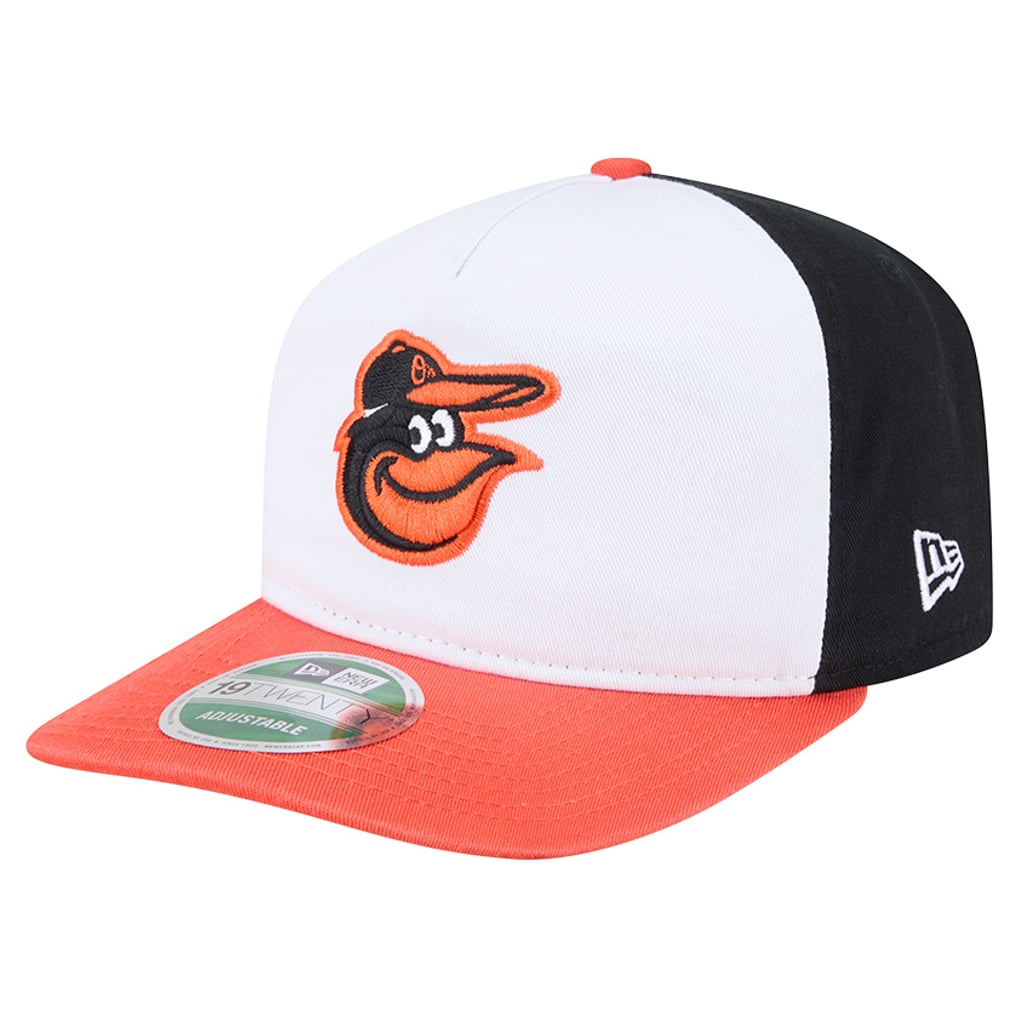  Baltimore Orioles New Era Team 19TWENTY Adjustable Hat - White
