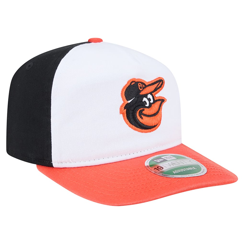  Baltimore Orioles New Era Team 19TWENTY Adjustable Hat - White