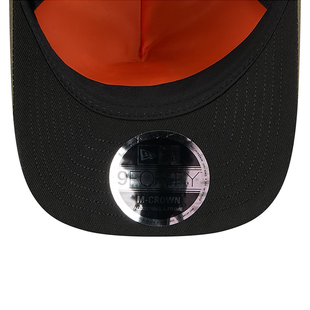 Baltimore Orioles New Era x Alpha Industries A-Frame 9FORTY Adjustable Hat - Olive