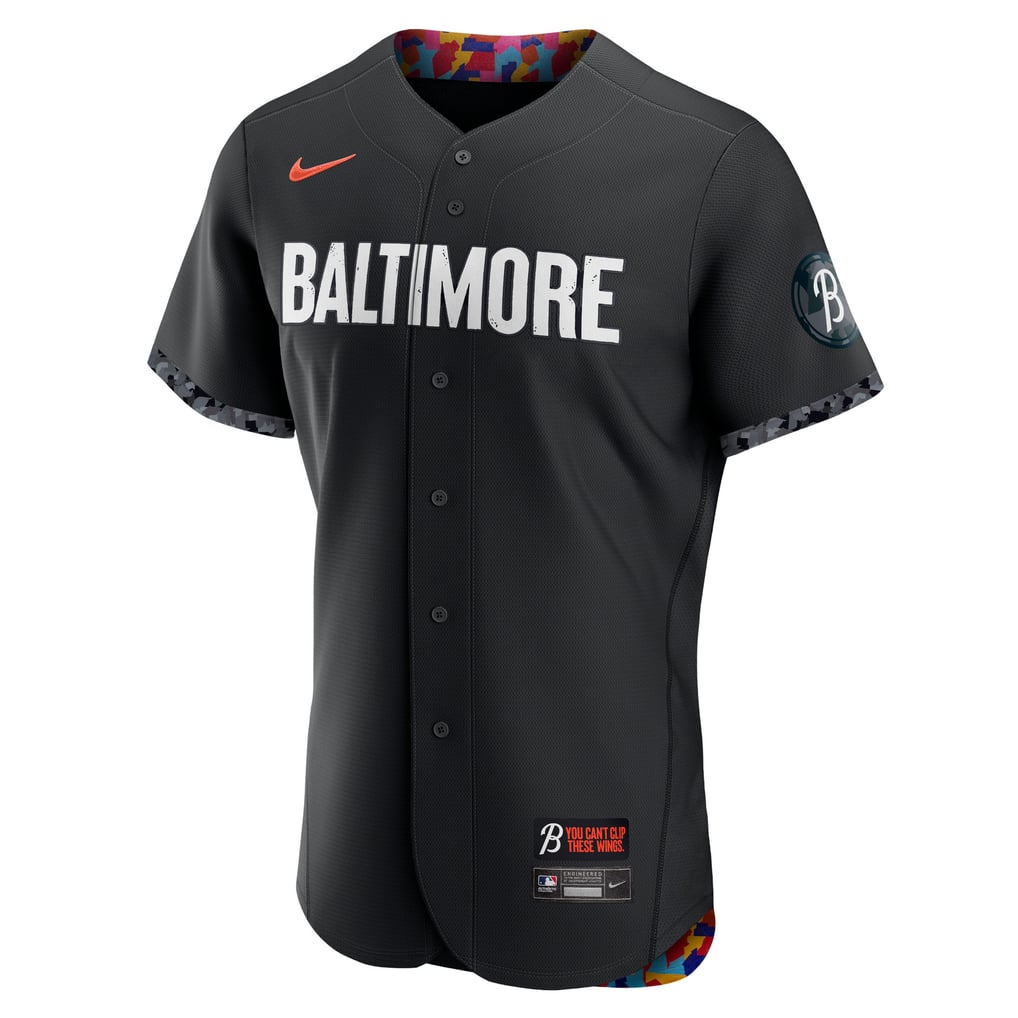  Baltimore Orioles Nike City Connect Authentic Jersey - Black