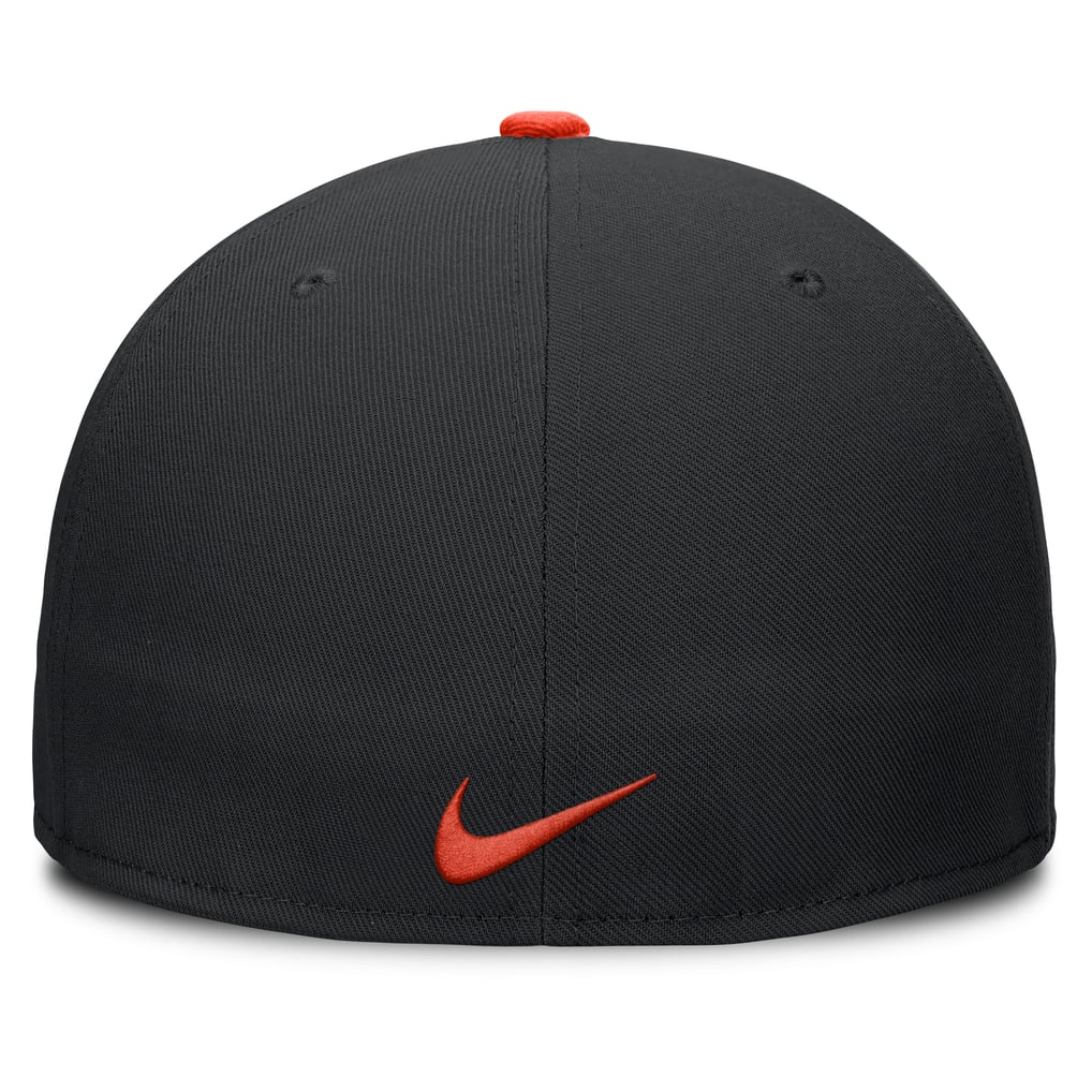 Baltimore Orioles Nike Primetime Dri-FIT Round Bill True Fitted Hat - Black