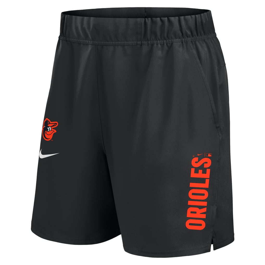 Baltimore Orioles Nike Woven Victory Dri-FIT Shorts - Black