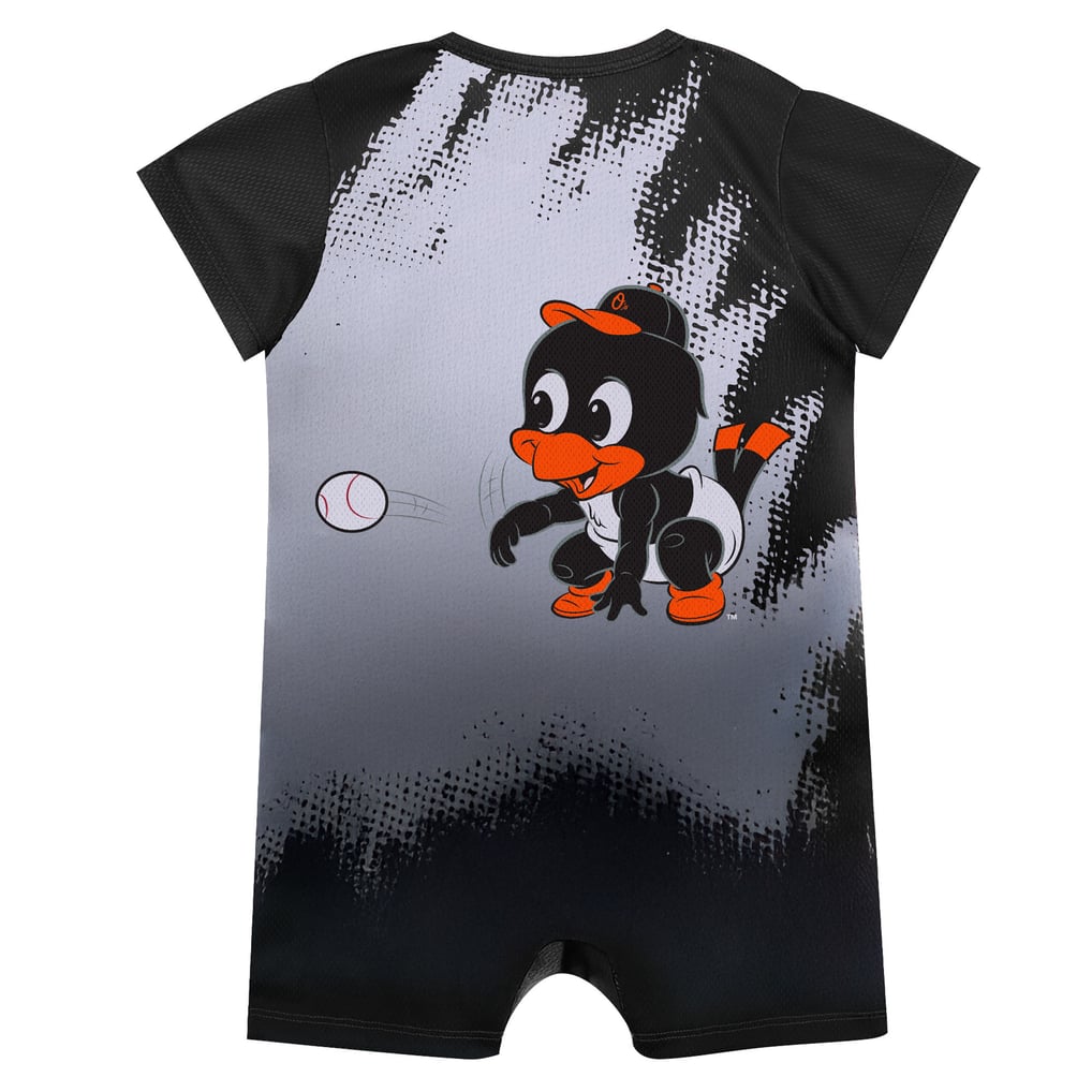  Baltimore Orioles Outerstuff Newborn Baby Mascot Bodysuit - Black