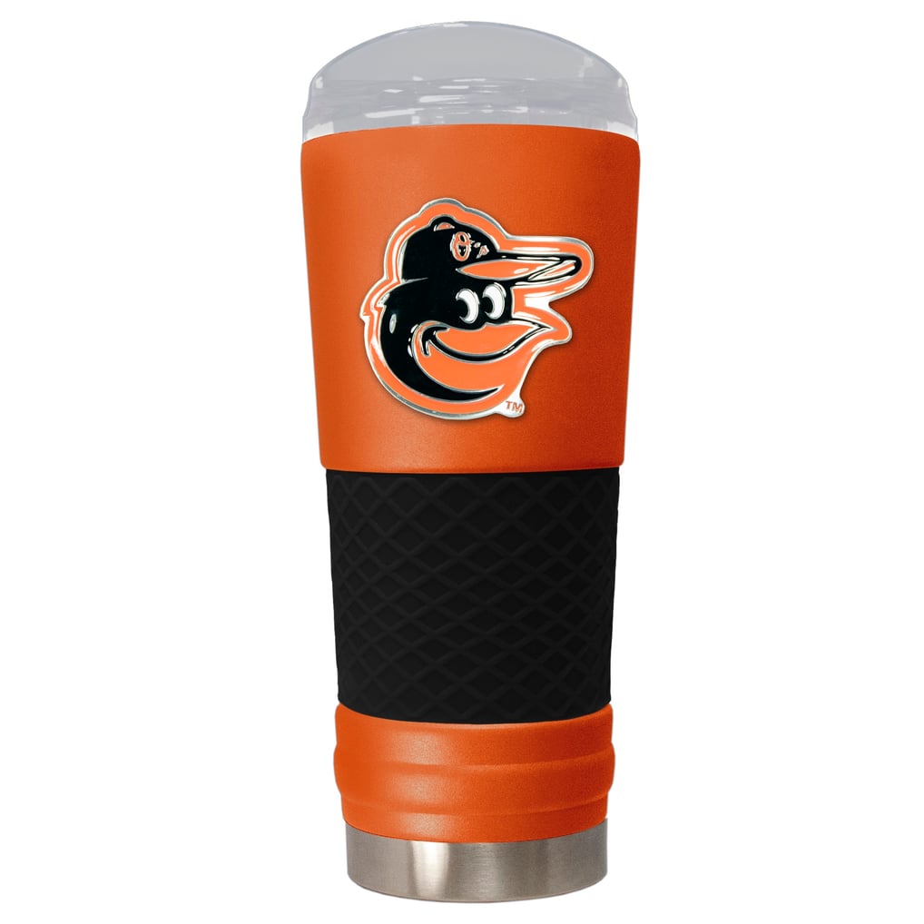 Baltimore Orioles 24oz. Powder Coated Draft Travel Mug - Orange