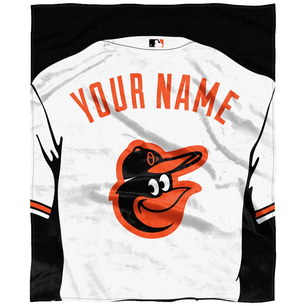 Baltimore Orioles The Northwest Company 50'' x 60'' Personalized Silk Touch Throw