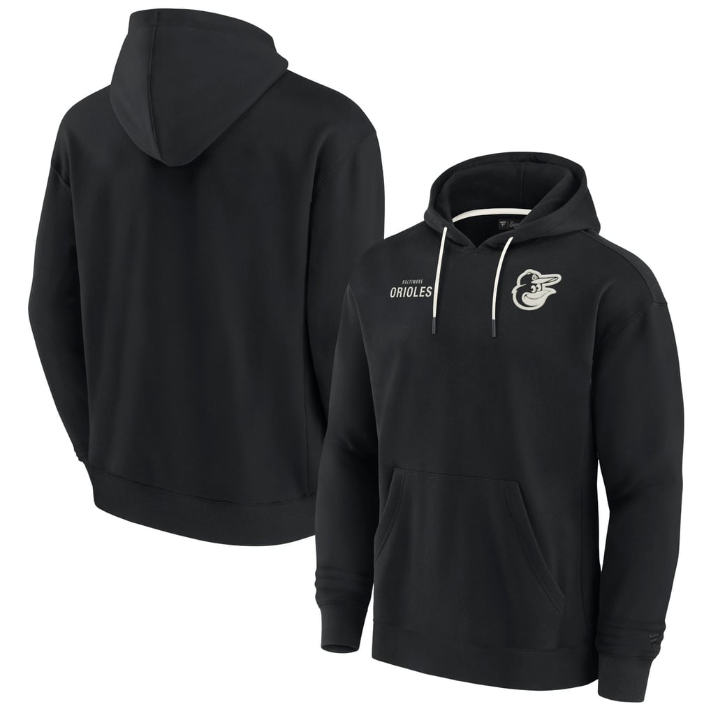 Baltimore Orioles Fanatics Unisex Elements Super Soft Fleece Pullover Hoodie - Black