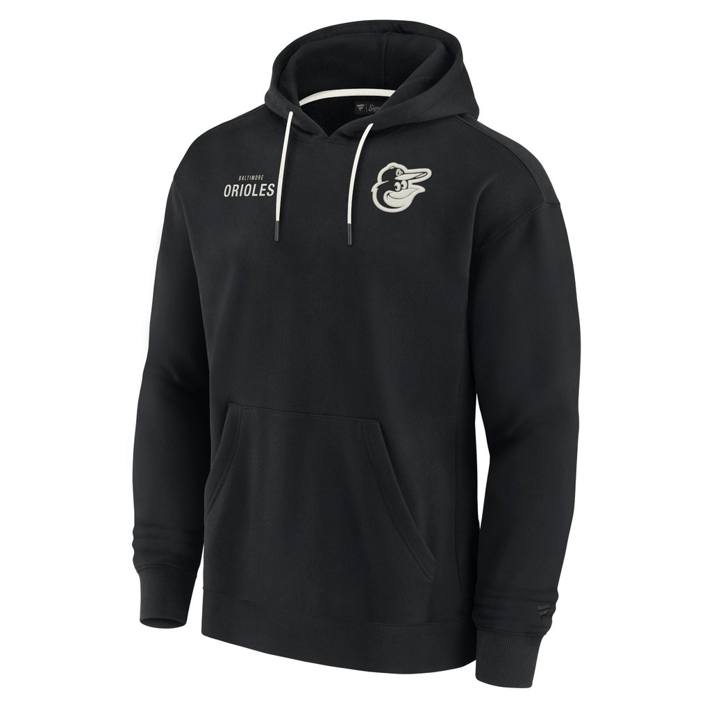 Baltimore Orioles Fanatics Unisex Elements Super Soft Fleece Pullover Hoodie - Black