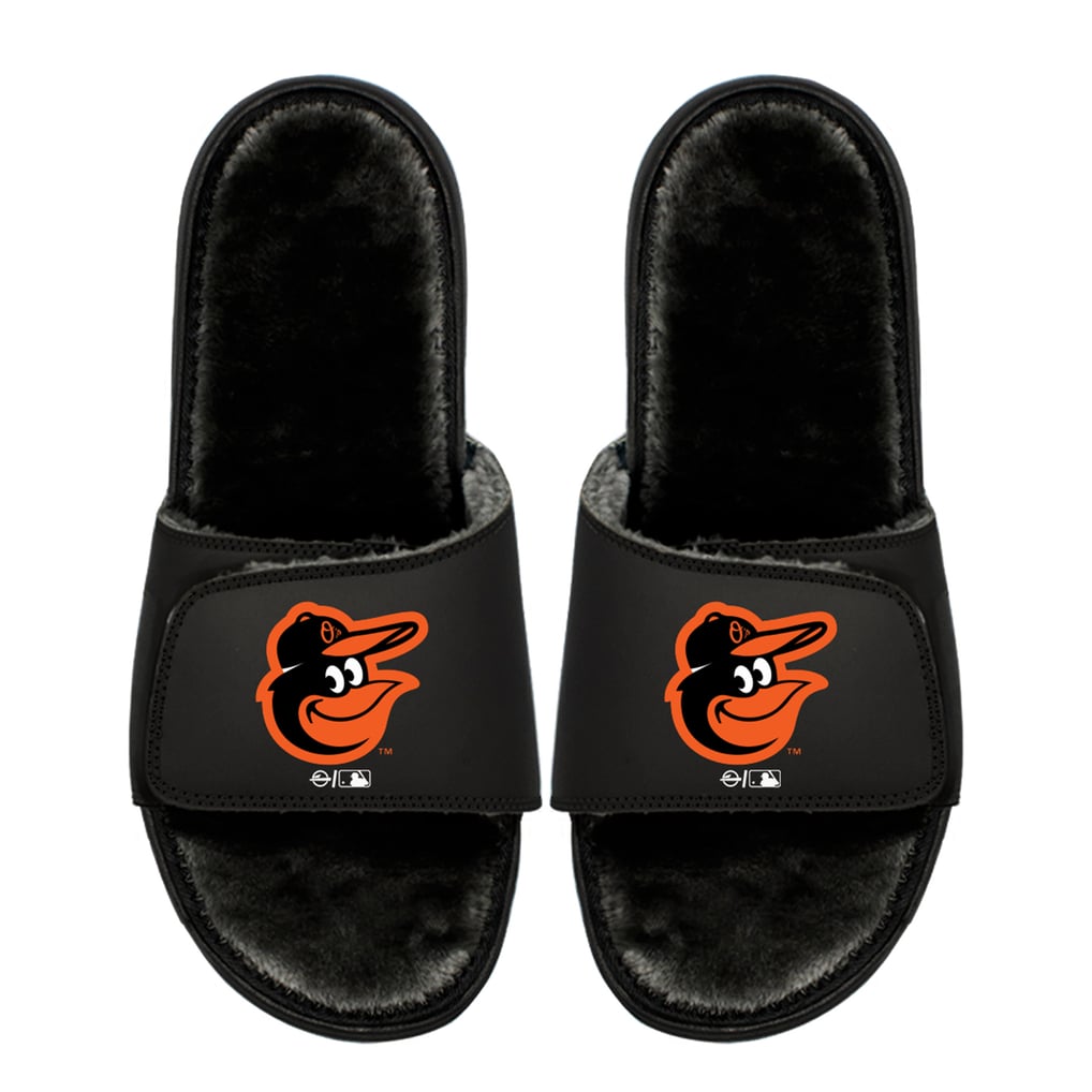  Baltimore Orioles ISlide Unisex Logo Fur Slide Sandals