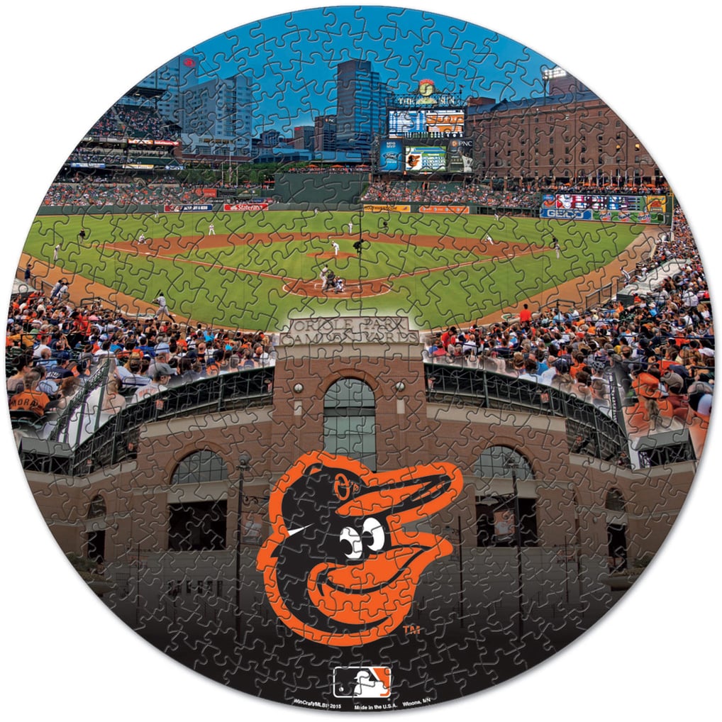 Baltimore Orioles WinCraft Round 500-Piece Puzzle
