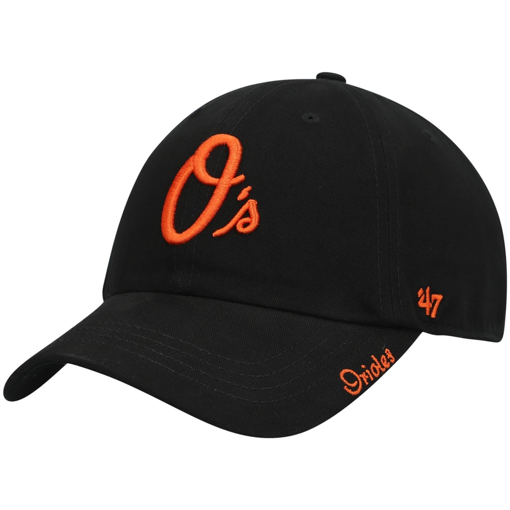 Baltimore Orioles '47 Women's Team Miata Clean Up Adjustable Hat - Black