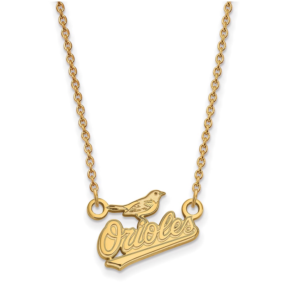 Baltimore Orioles Women's Gold-Plated Small Pendant
