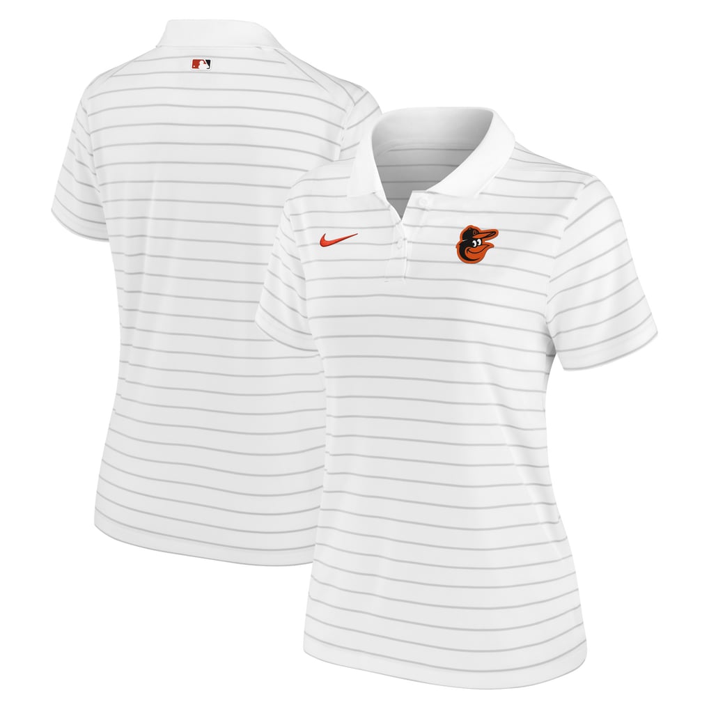 Baltimore Orioles Nike Women's Authentic Collection Victory Performance Polo - White