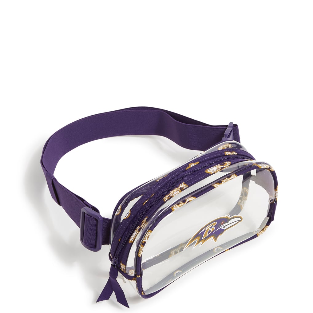  Baltimore Ravens Vera Bradley Clear Small-Belt Bag