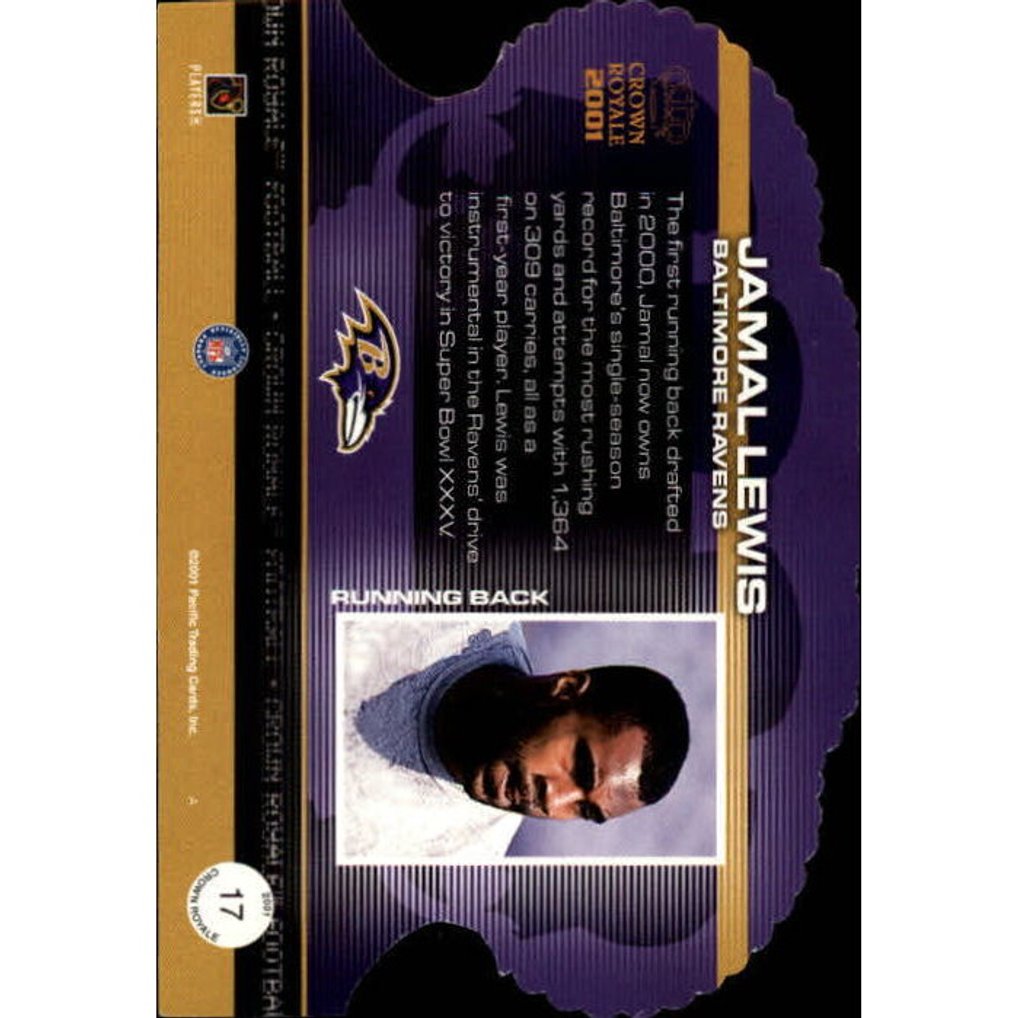 2001 Crown Royale Limited Series #17 Jamal Lewis