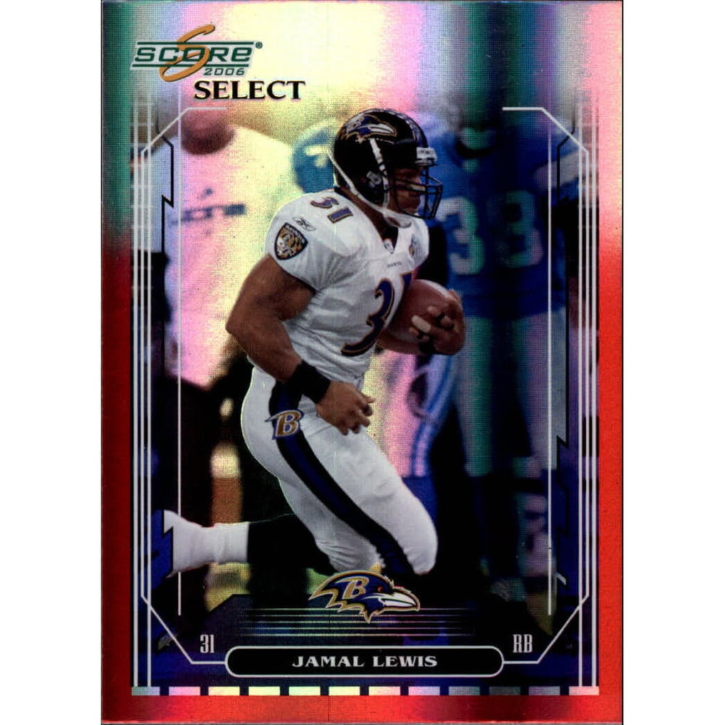 2006 Select Red #18 Jamal Lewis
