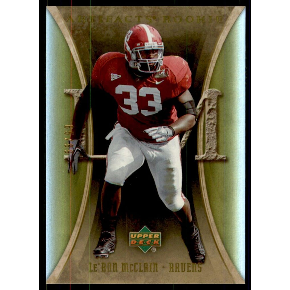 2007 Artifacts Gold #131 Le'Ron McClain