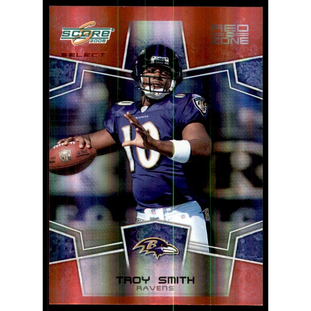 2008 Select Red Zone #19 Troy Smith