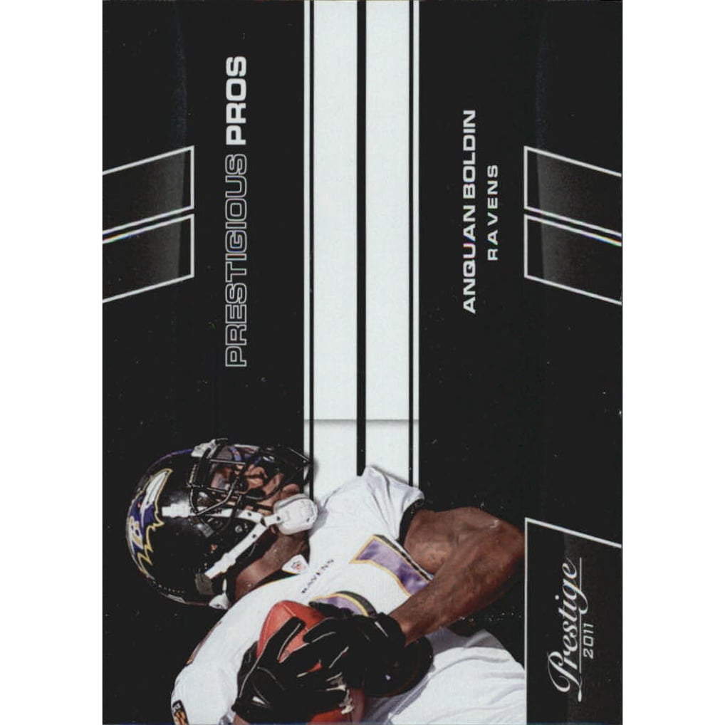 2011 Prestige Prestigious Pros Black #2 Anquan Boldin