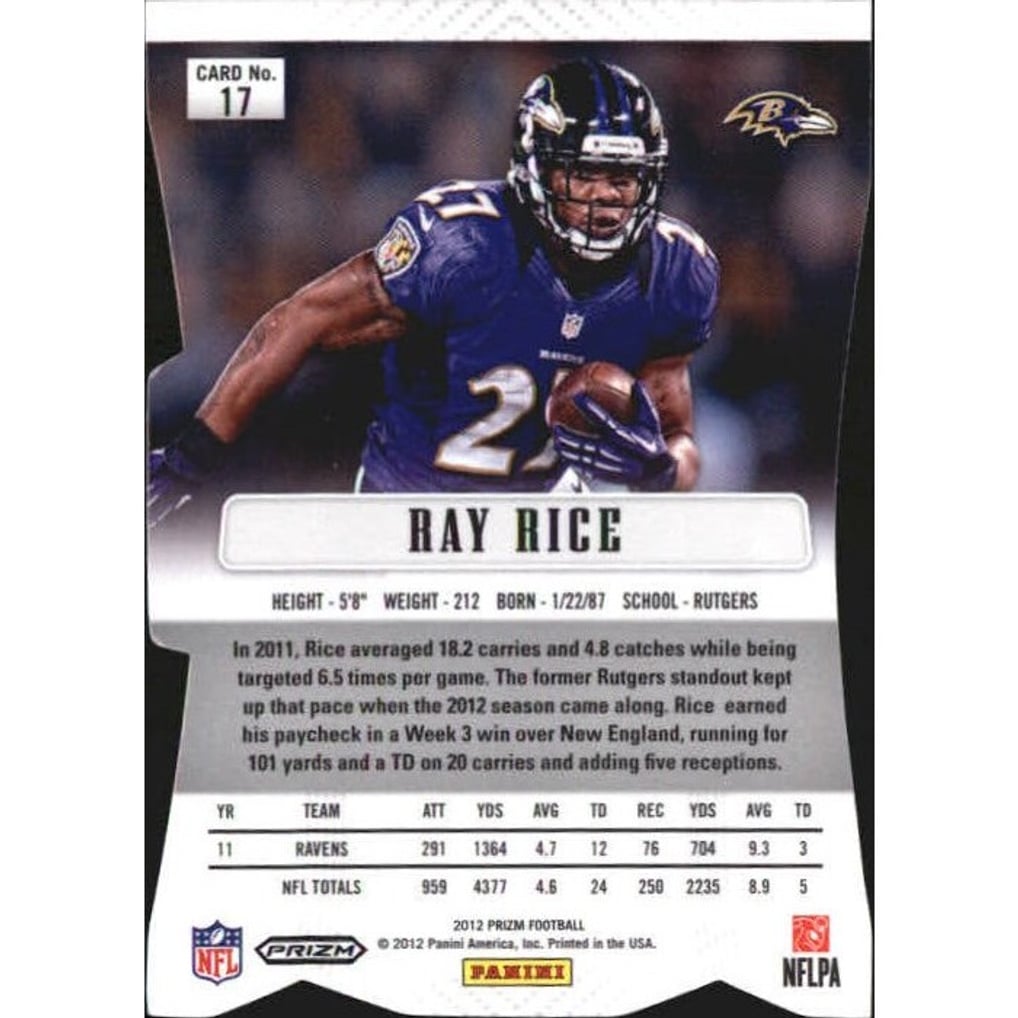 2012 Panini Prizm Prizms Red #17 Ray Rice