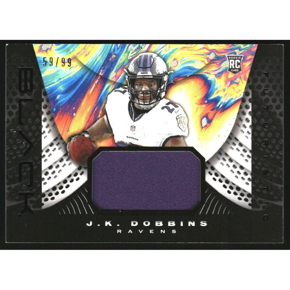 2020 Panini Black Futuristic Jerseys #9 J.K. Dobbins