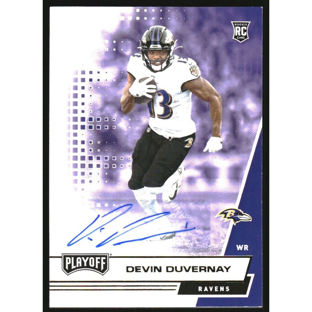 2020 Playoff Rookie Autographs #233 Devin Duvernay